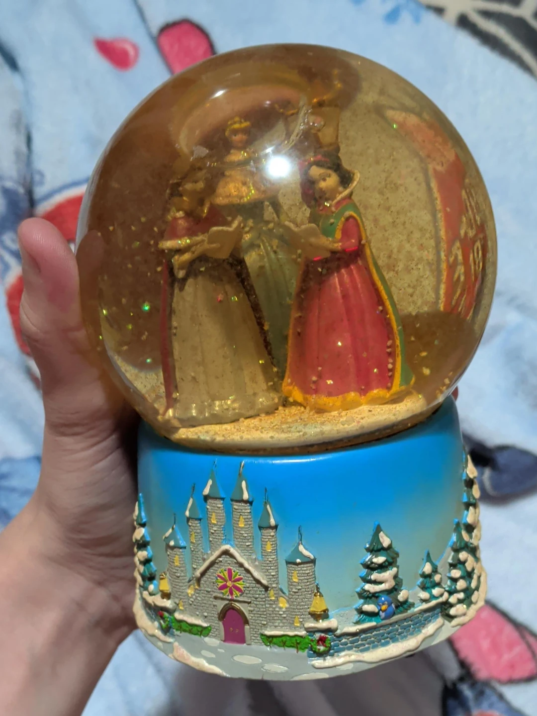 Disney Snow Globe Princesses Castle