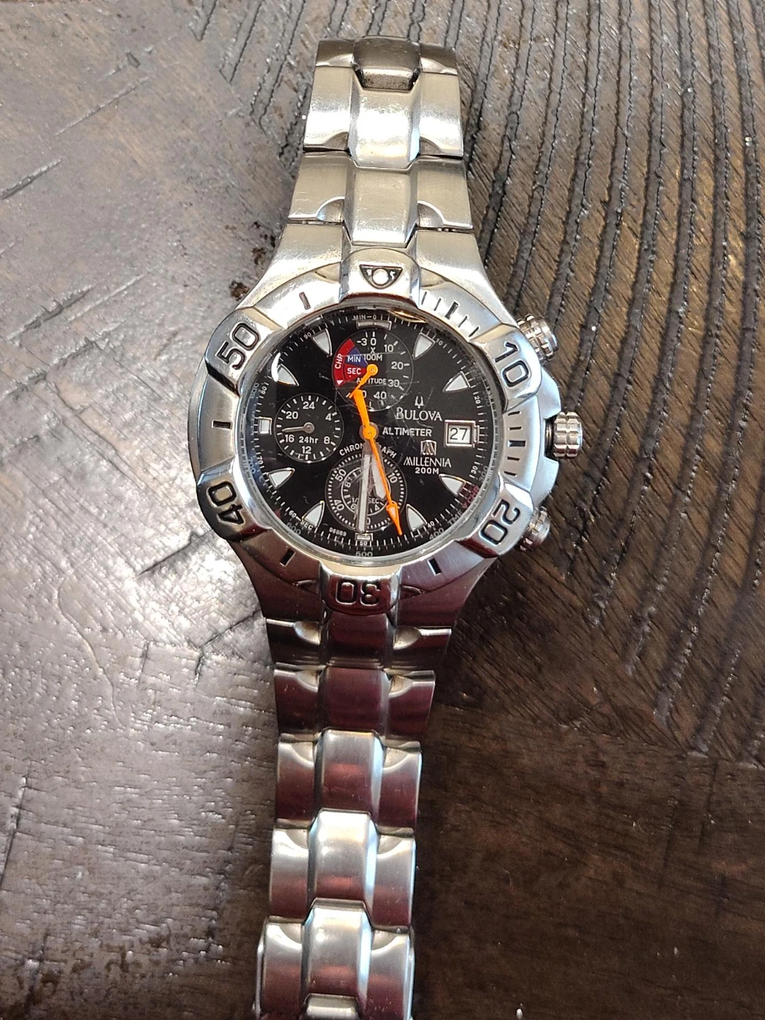 Bulova Millennia Altimeter Chronograph Watch