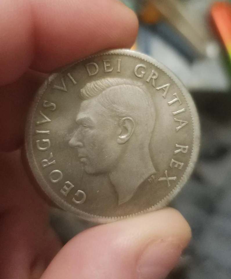 1948 Canada Silver Dollar Coin