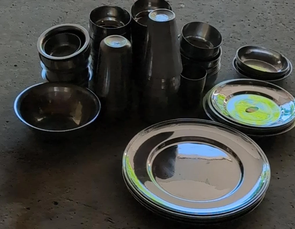 Stainless Steel Dinnerware Set