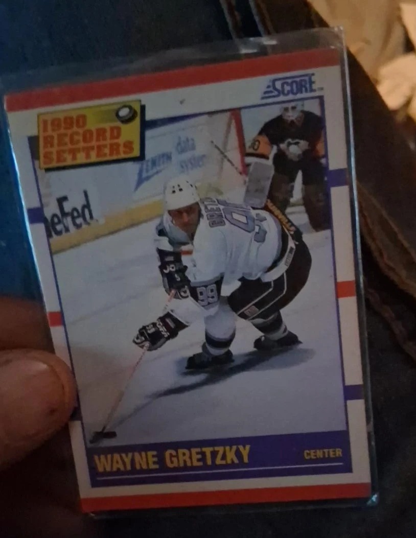 1990 Score Wayne Gretzky Hockey Card