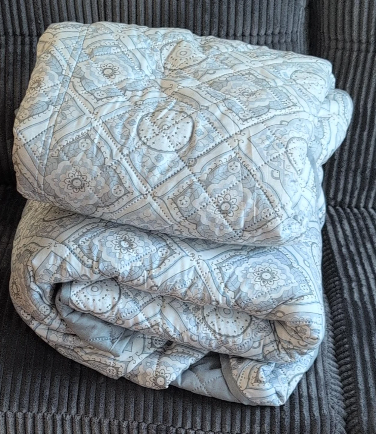 Quilt sofa covers $19 each