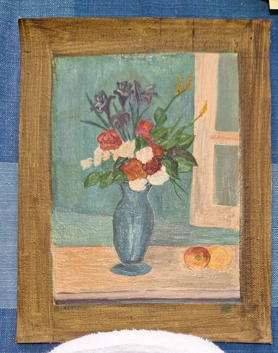 Oil Painting - Still Life with Flowers
