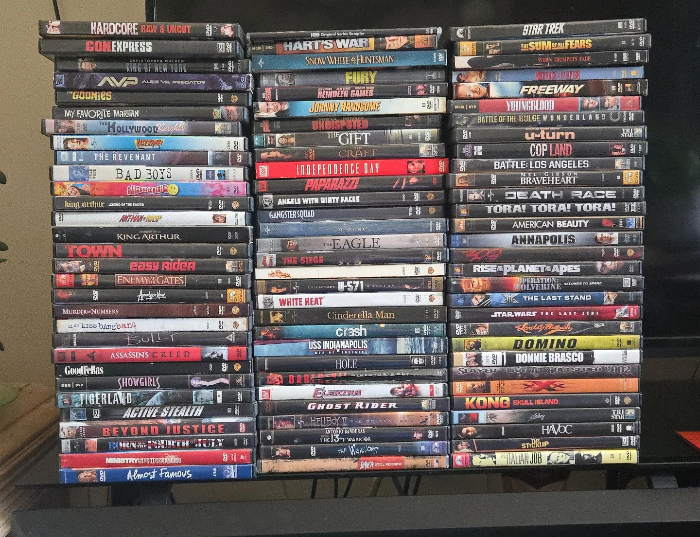 Assorted DVD Movie Collection 90 total