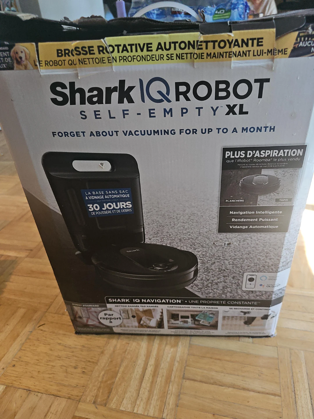 Shark IQ Robot Self-Empty XL Self-Emptying Robot Vacuum