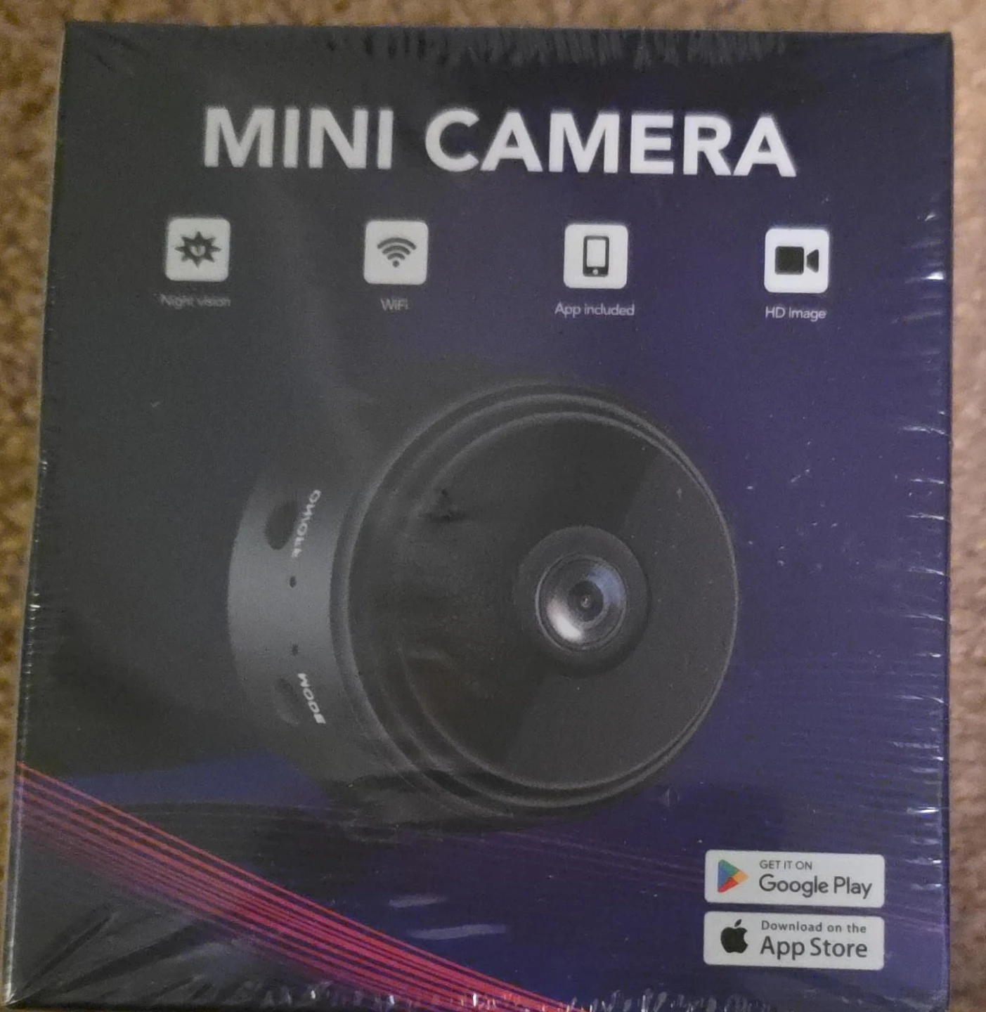 Mini Spy Camera - App Controlled, Night Vision, WiFi