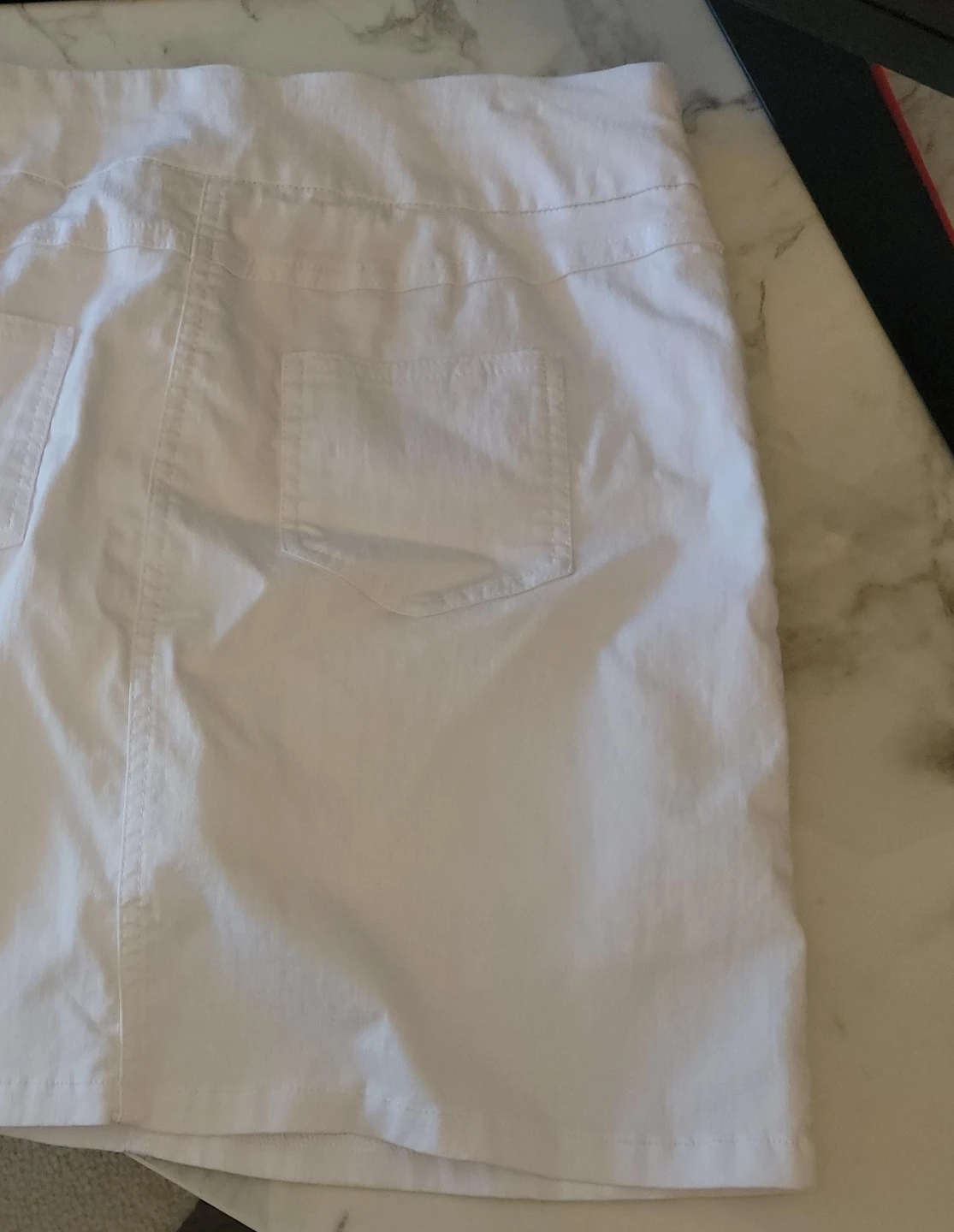 White Mini Skirt