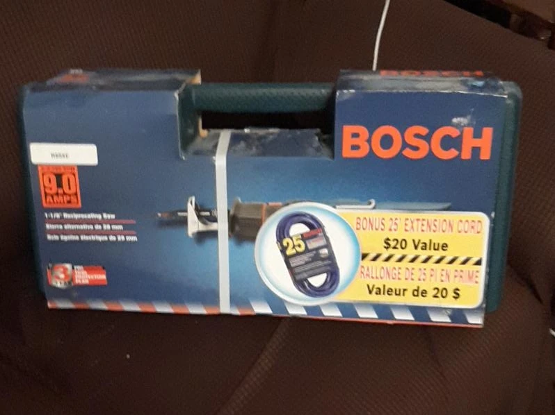 Bosch 9.0 Amp Reciprocating Saw with Bonus Extension Cord