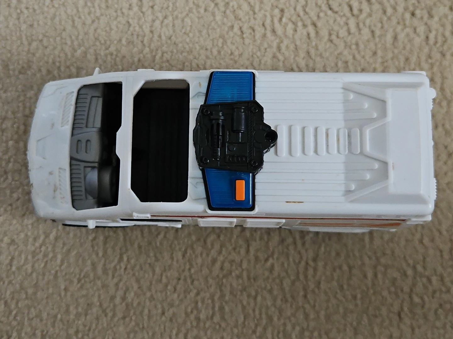 White toy van