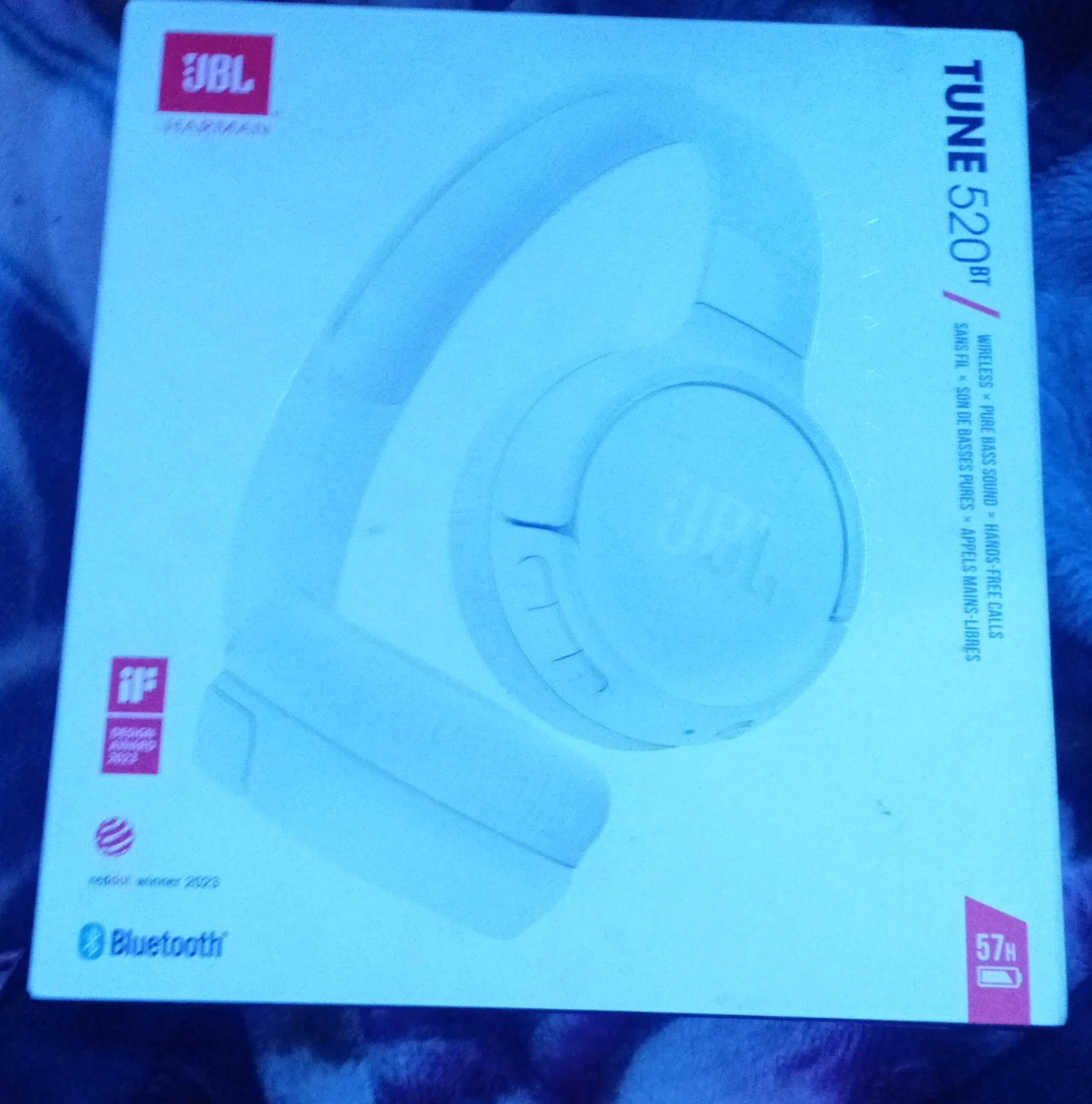 JBL TUNE 520BT Wireless Headphones