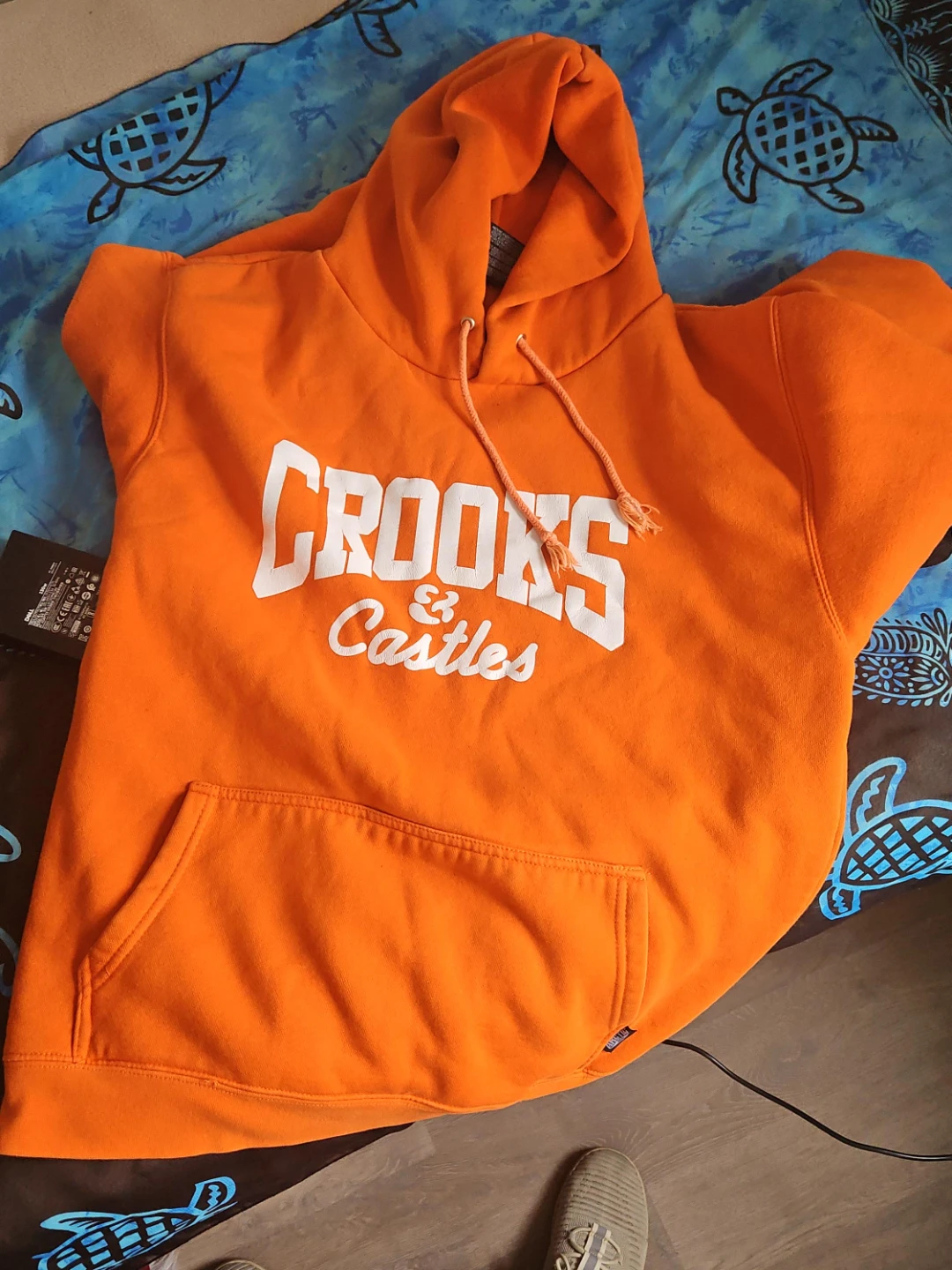 Crooks & Castles Orange Hoodie