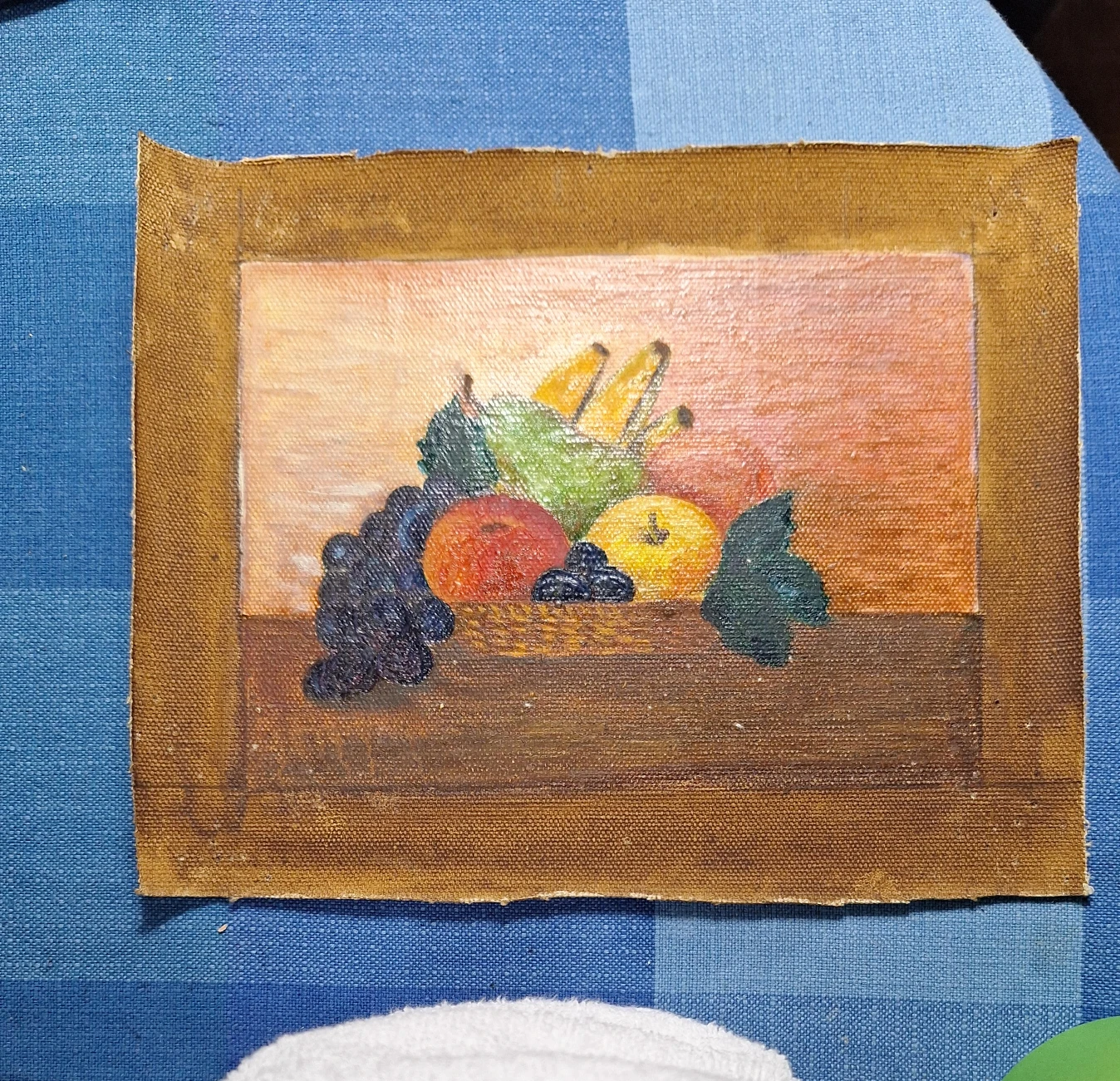 Oil Painting of Fruit Still Life