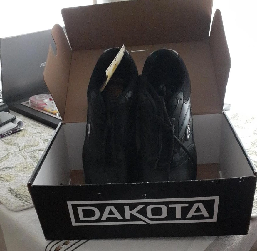 Dakota Black Work Athletic Safety Shoes Antislip