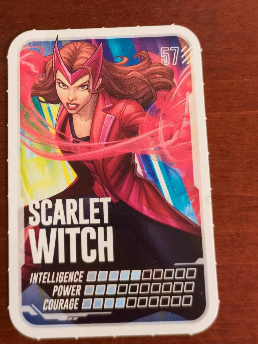 Marvel Scarlet Witch Character Card