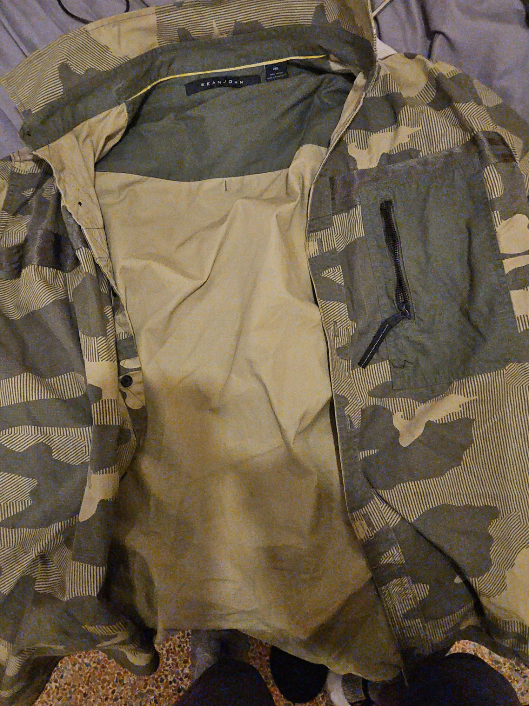 Sean John Camo Jacket XXL