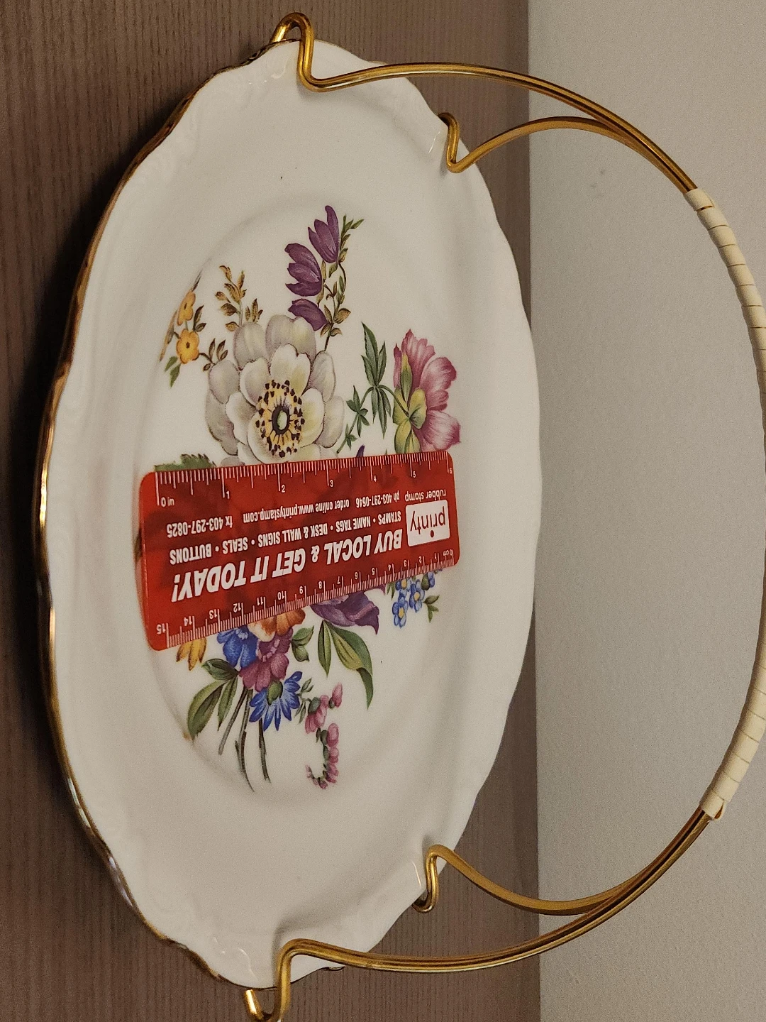 Gloria Fine Porcelain Bavaria Handwork Bayreuth Cake Stand