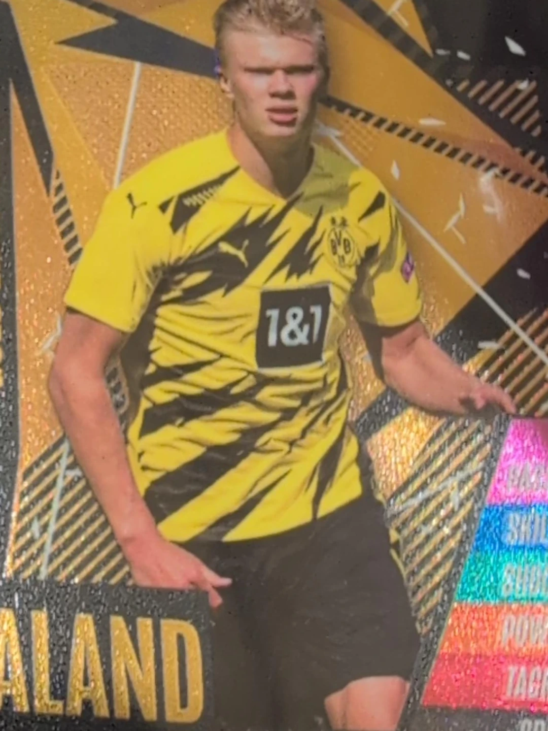Erling Haaland Soccer Trading Card