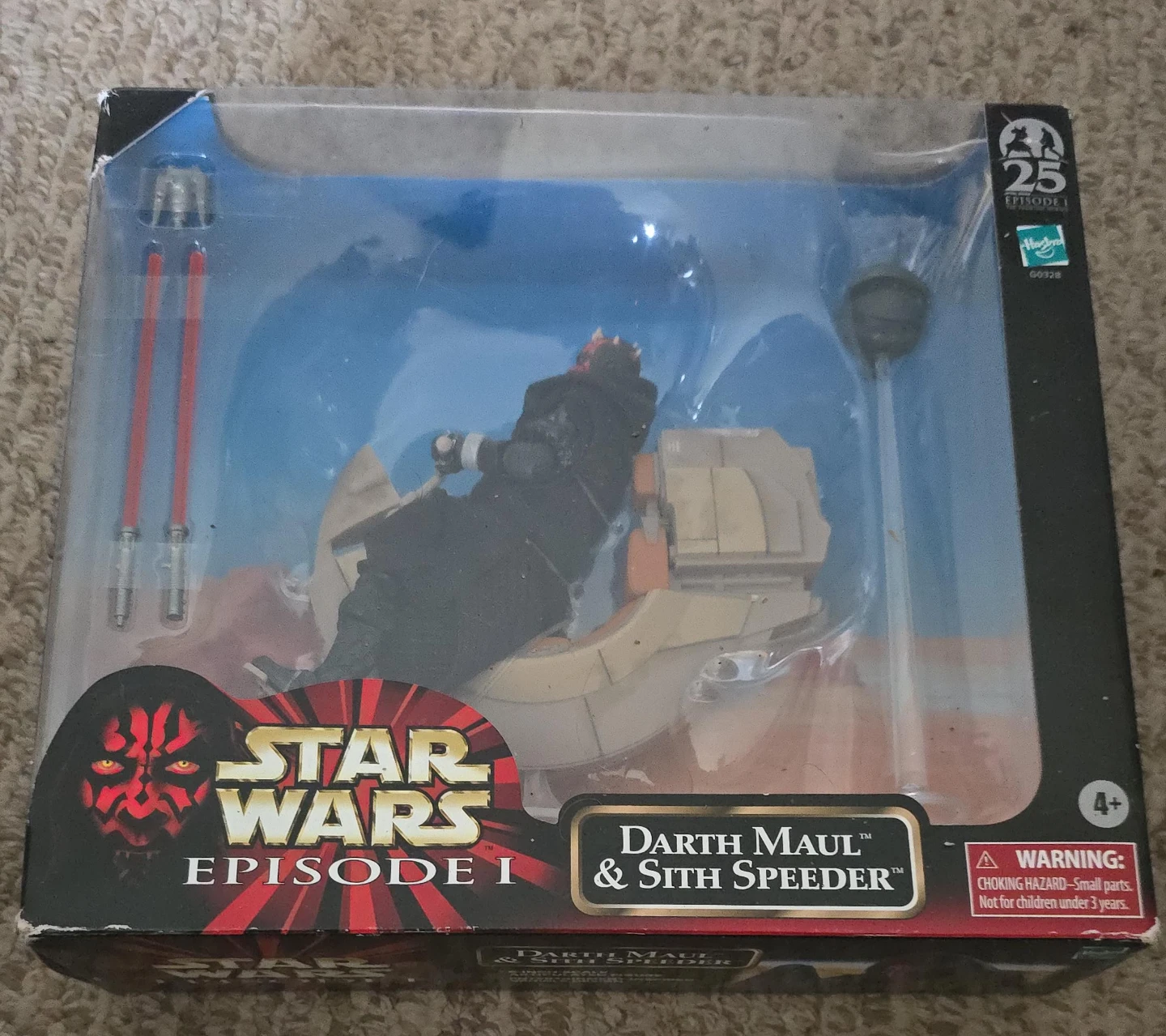 Star Wars Episode I Darth Maul & Sith Speeder Toy