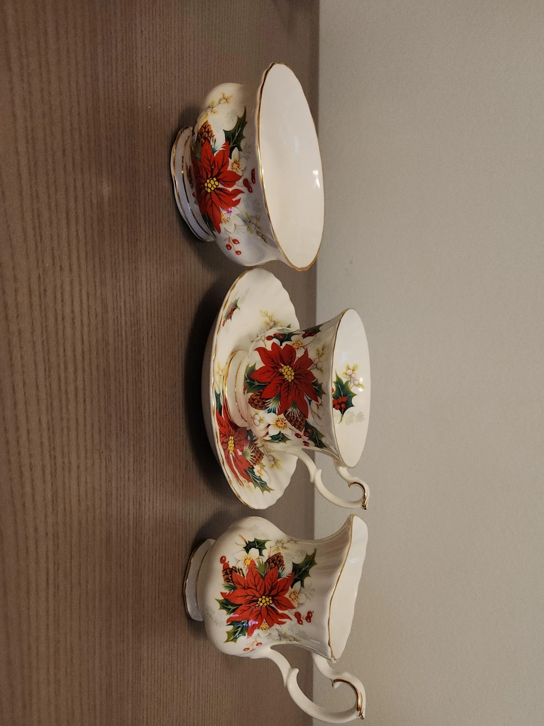 Royal Albert "Poinsettia" Bone China Tea Cup