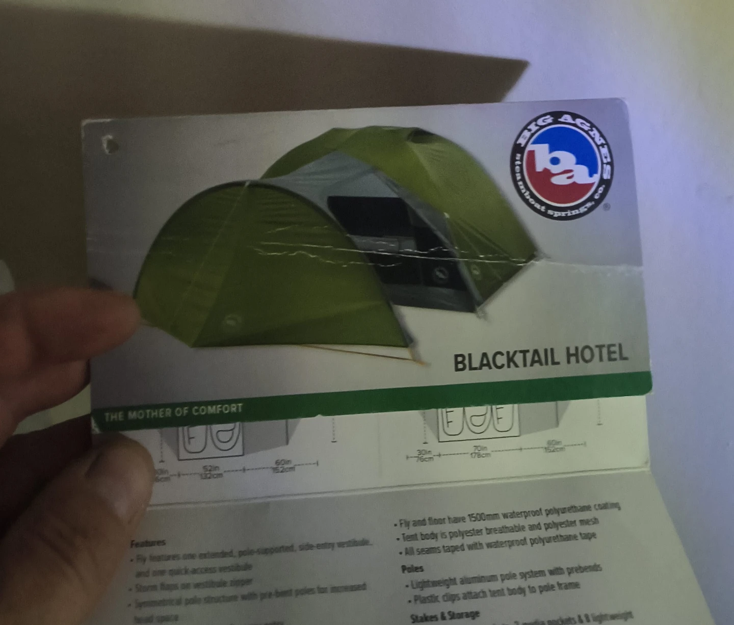 Big Agnes Blacktail Hotel Tent