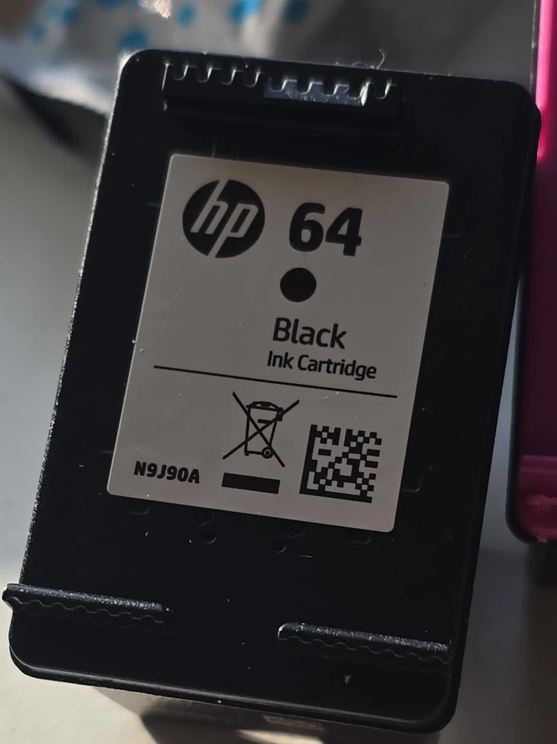 HP 64 Black and Tri-color Ink Cartridges