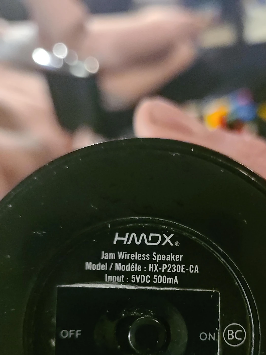 HMDX Jam Wireless Speaker HX-P230E-CA