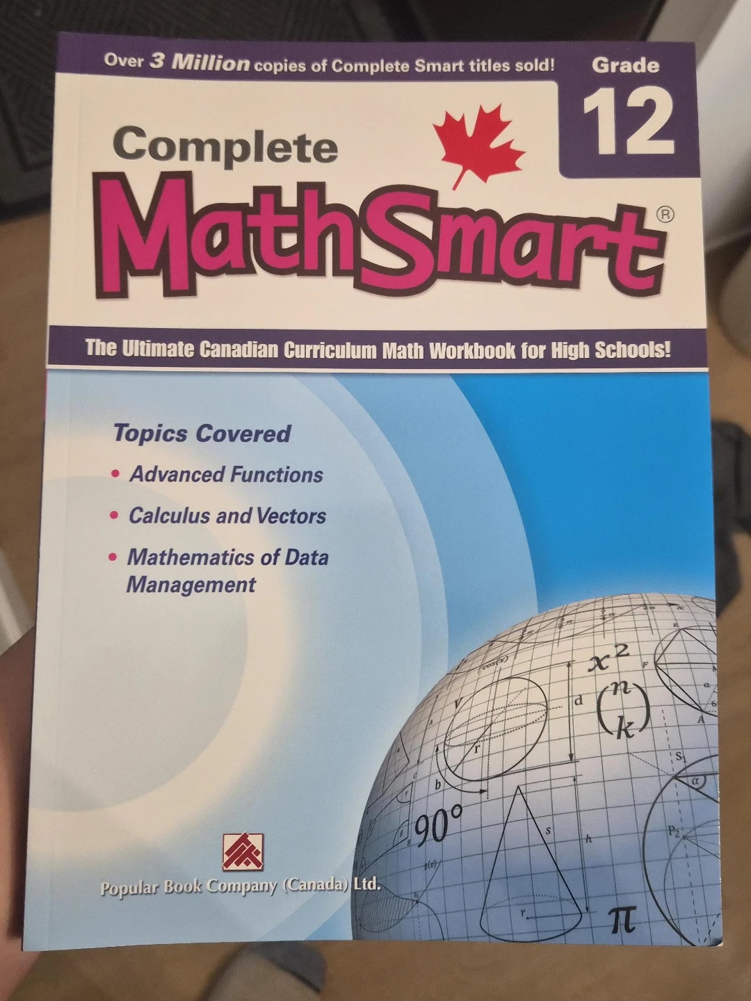 Complete Math Smart Grade 12 Workbook