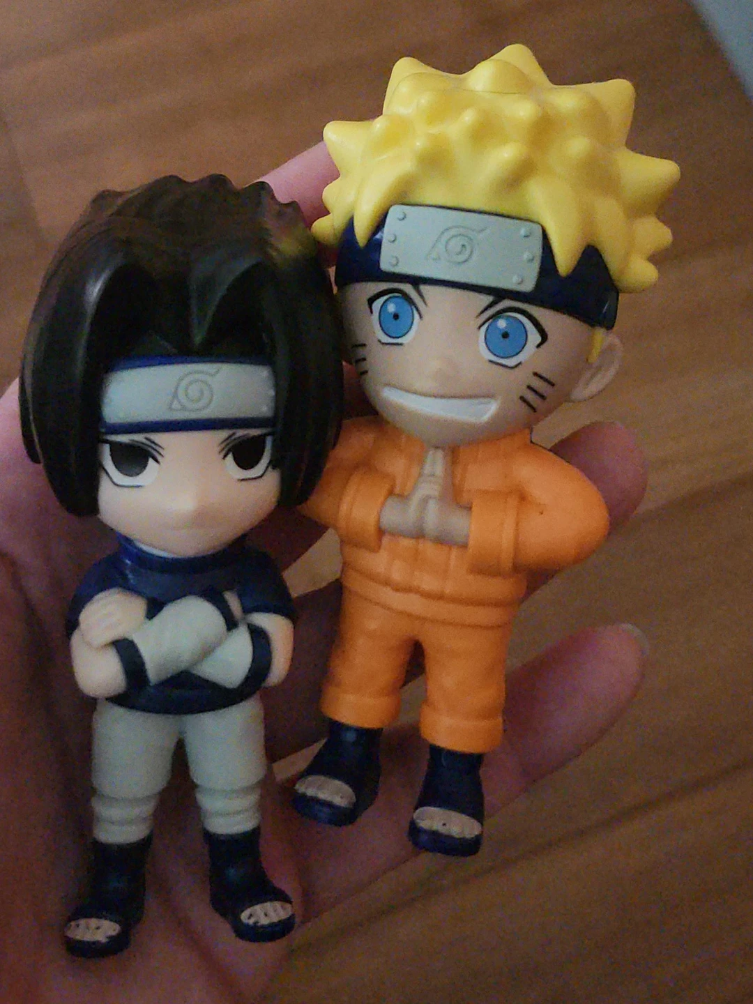 Naruto and Sasuke Chibi Figurines
