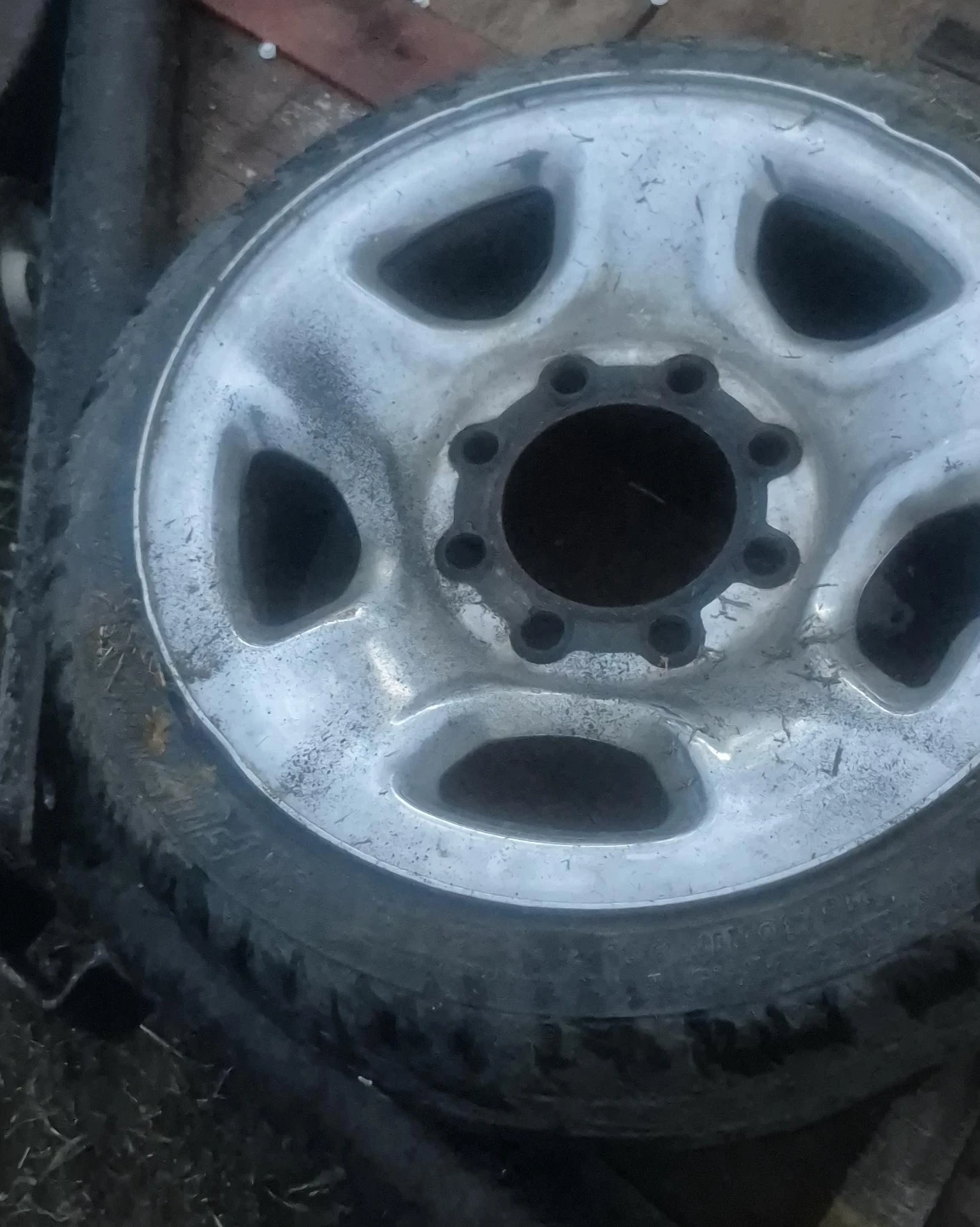 Used Truck Wheel Rim got all 4