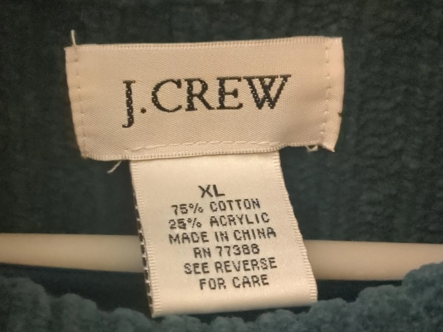 J. Crew Mock Neck Ribbed Sweater XL