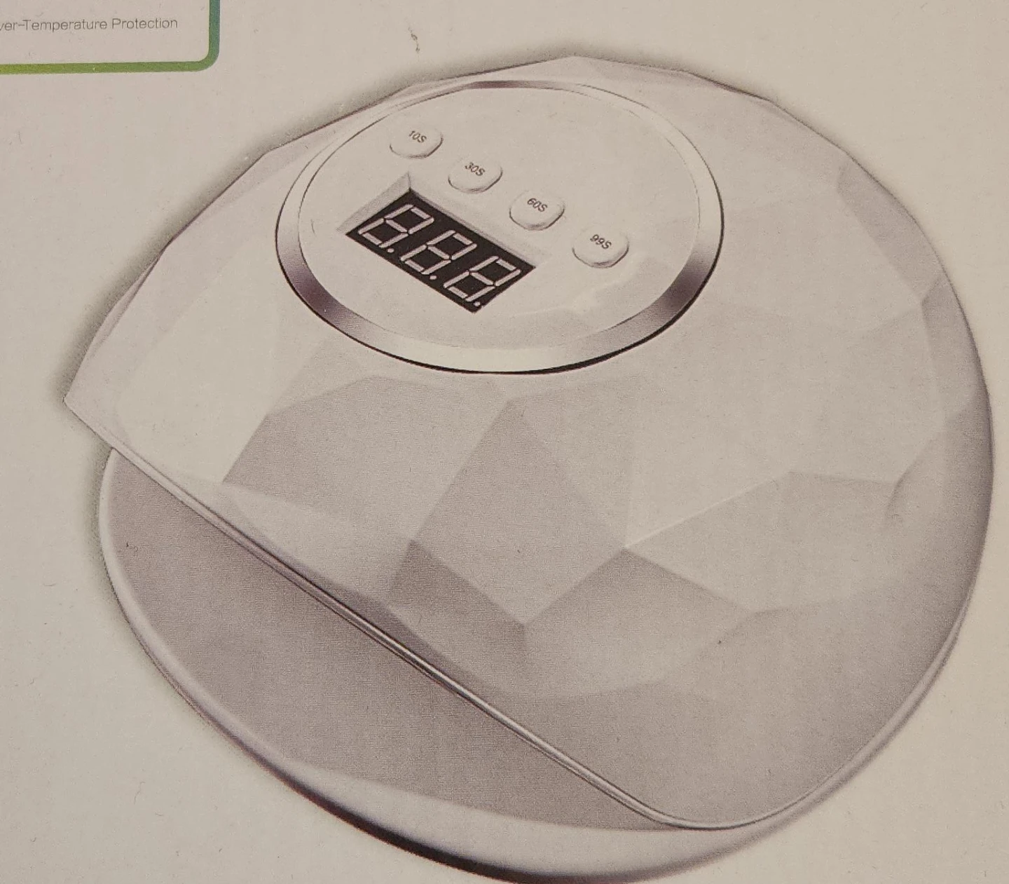 White UV LED Nail Lamp Dryer