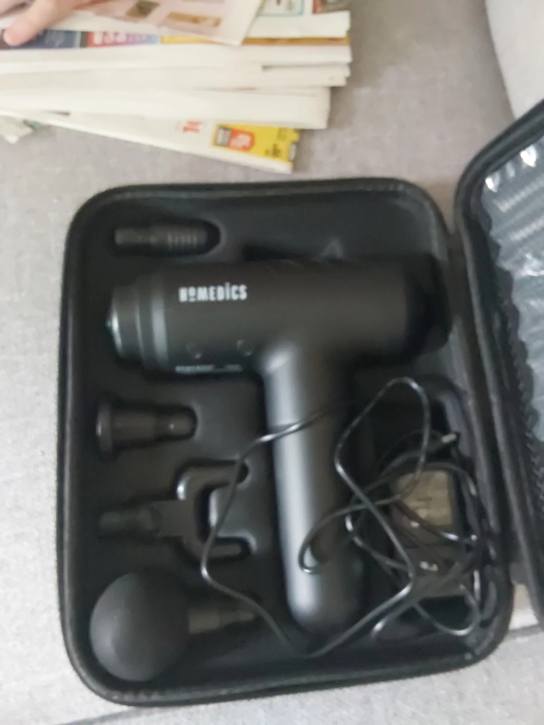 HoMedics Handheld Massage Gun with Attachments