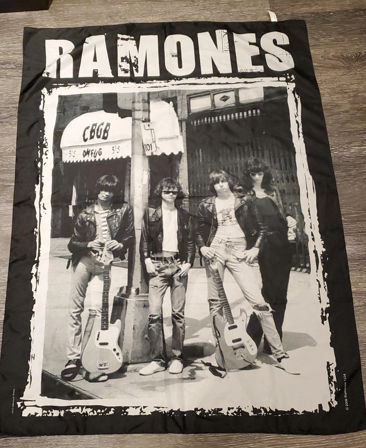Ramones Band Flag/Tapestry