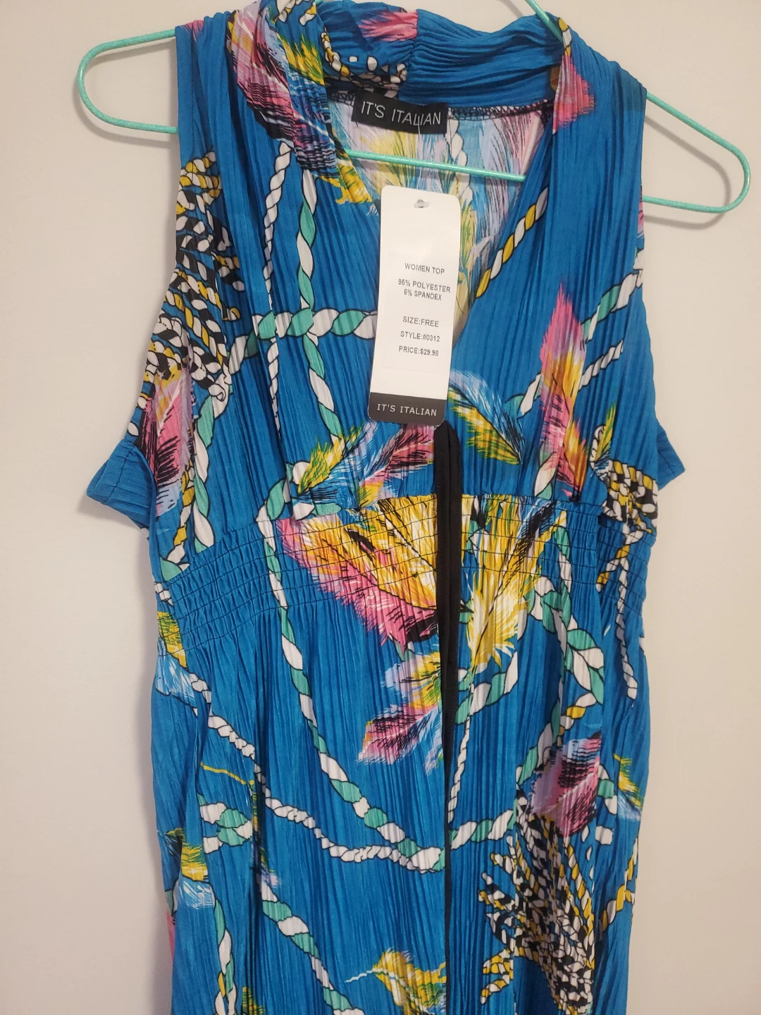 It's Italian Women's Top - Blue
