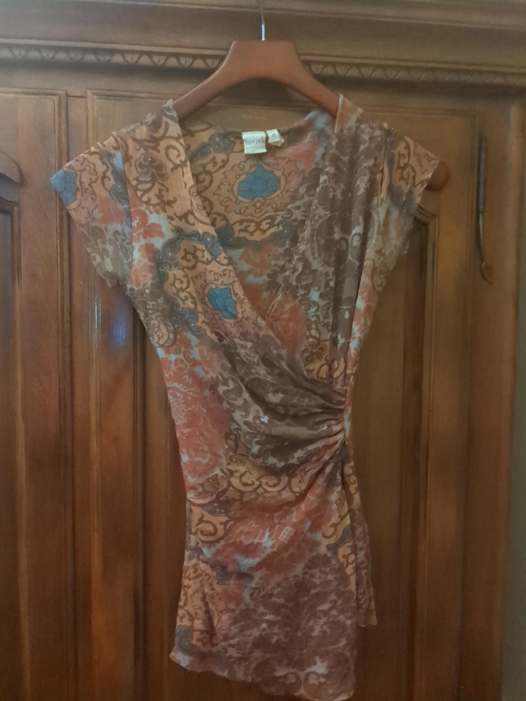 Sweet Pea by Stacy Frati Women's Ruched Top