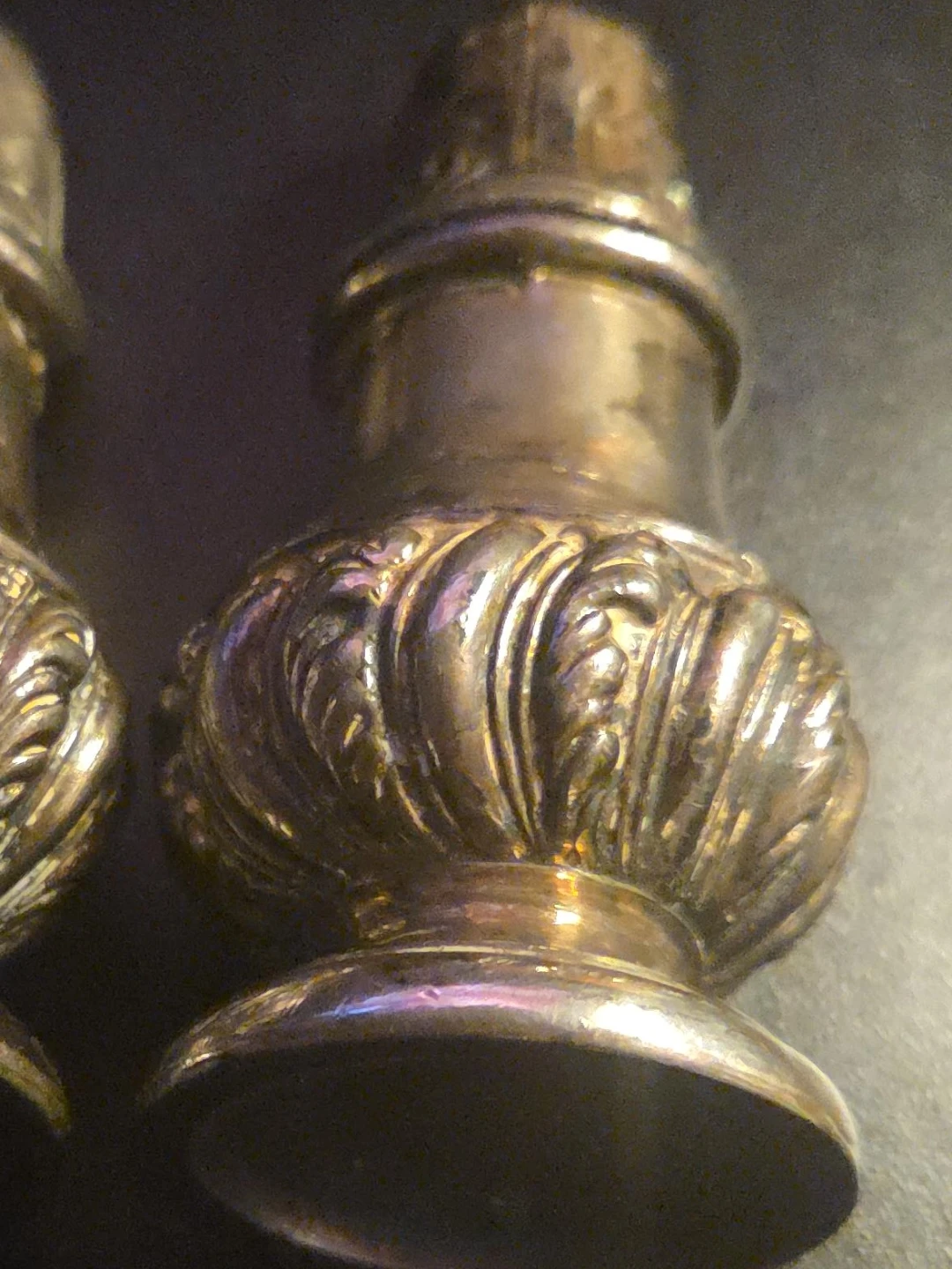 Oxford Plate Silver-Plated Salt and Pepper Shakers