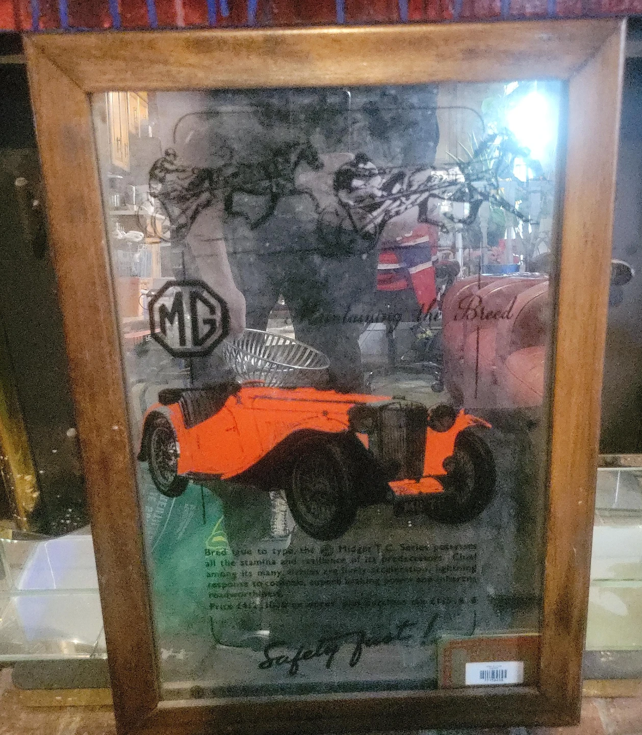 MG Midget T.C. Series Mirror