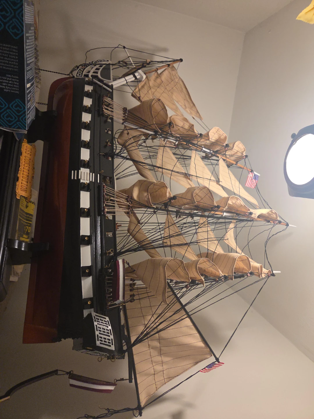 USS Constitution Model Ship