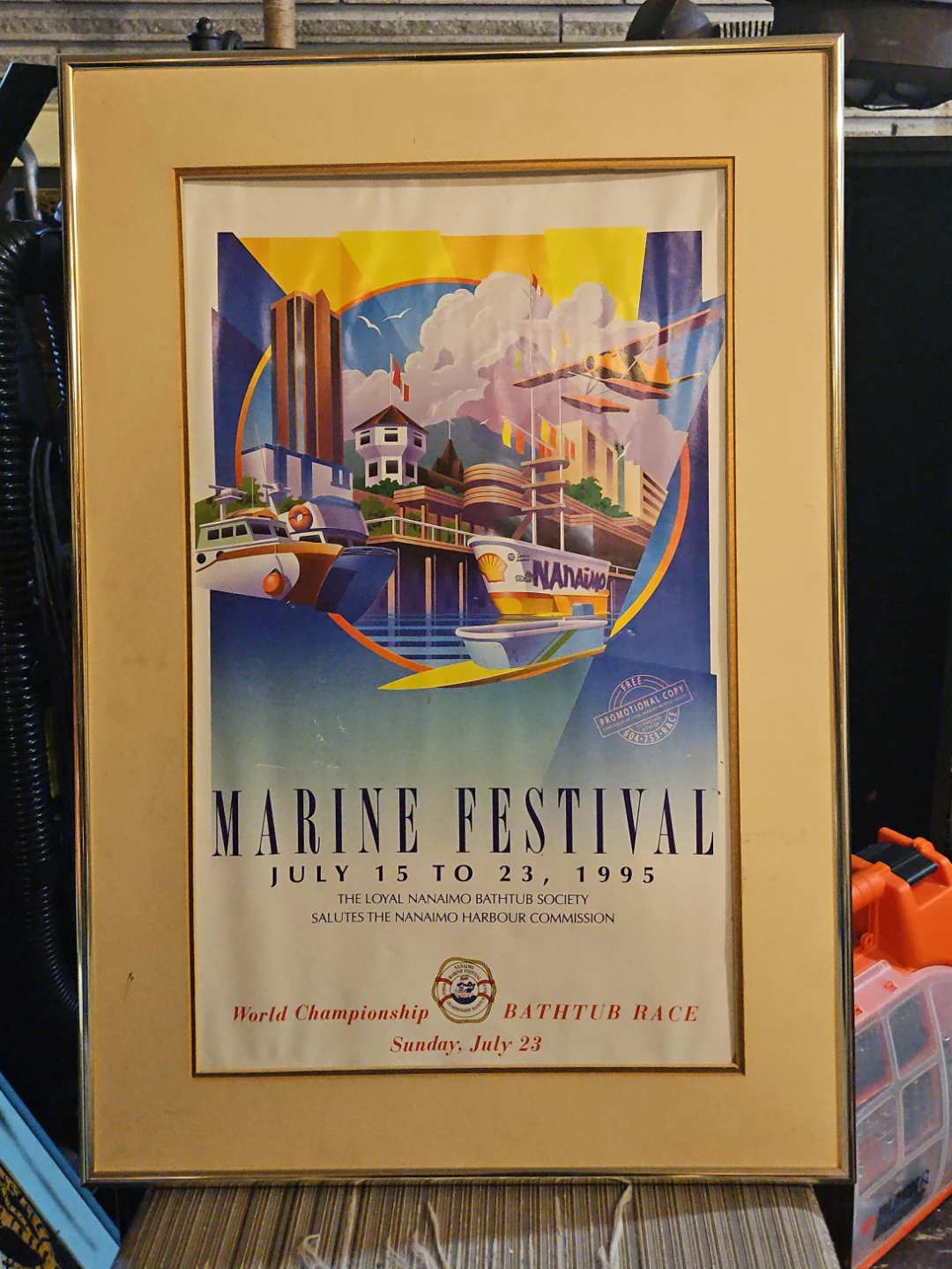 Nanaimo Marine Festival 1995 Poster