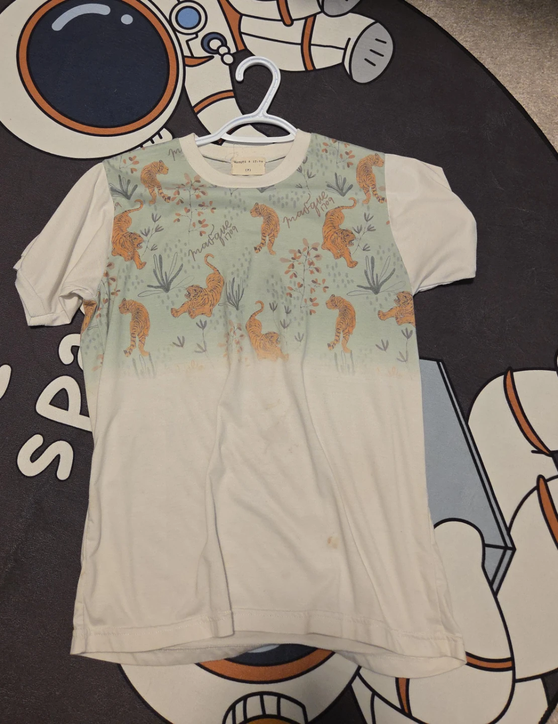Marque 1709 Tiger Print T-Shirt