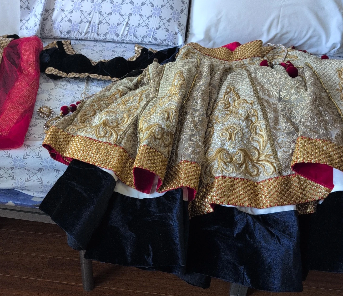Embroidered Lehenga Choli Set
