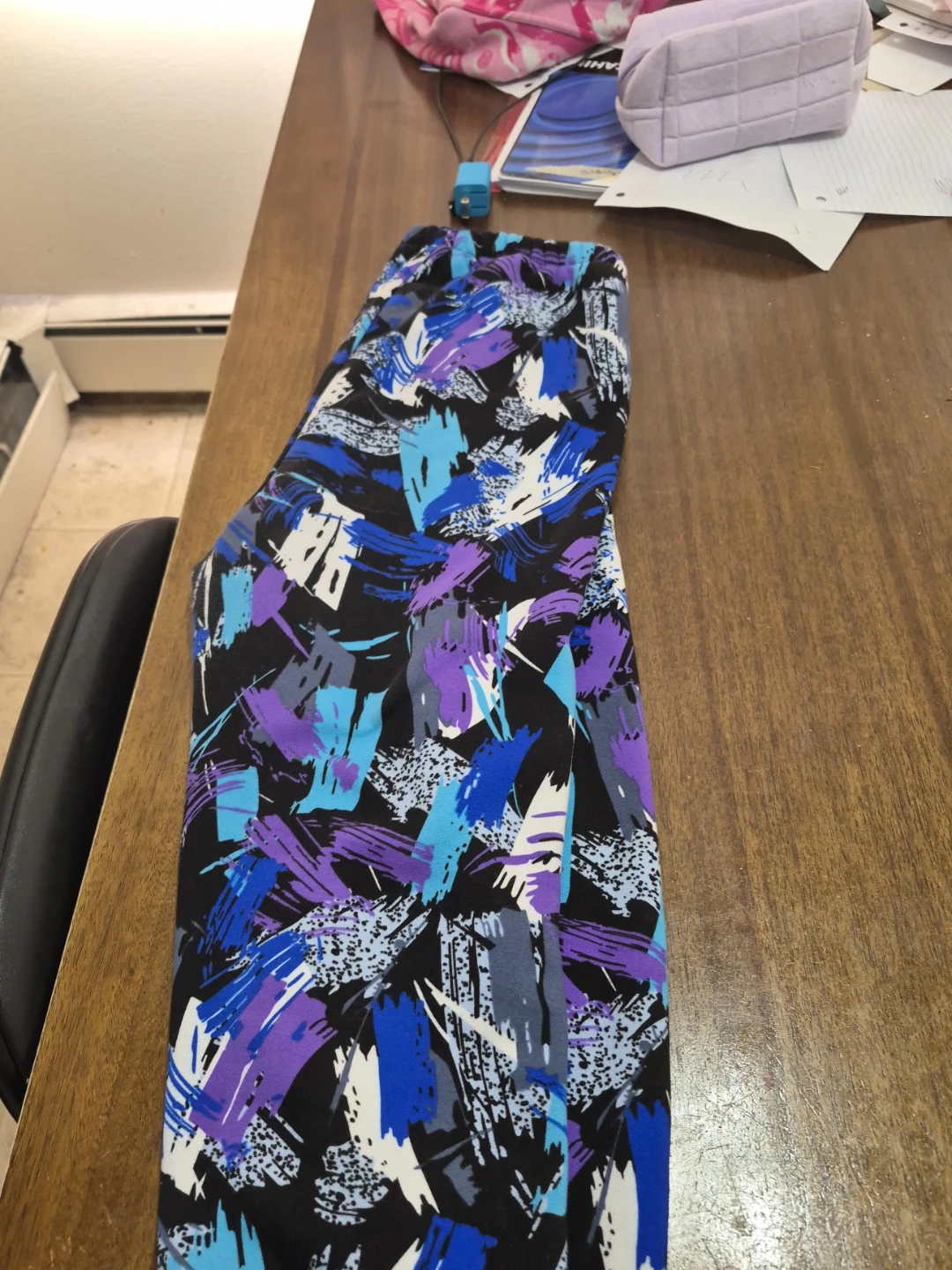 Abstract Print Leggings