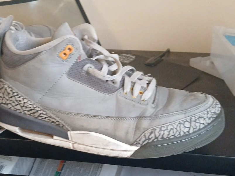 Air Jordan 3 "Wolf Grey" Sneakers