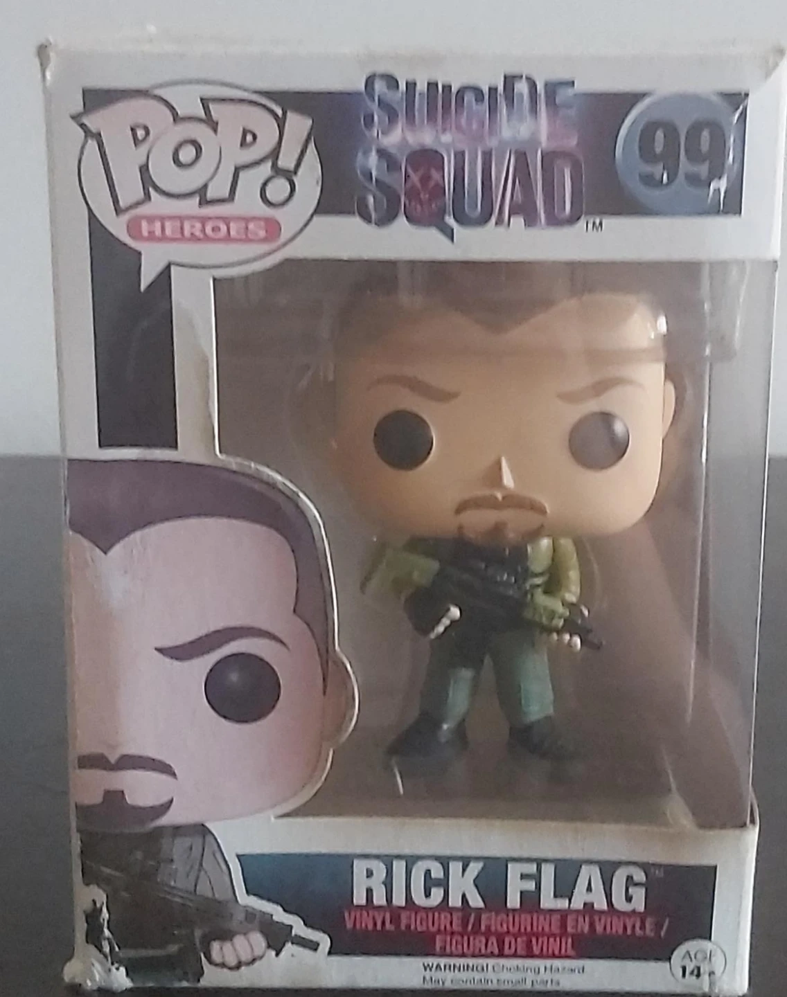 Funko Pop! Suicide Squad Rick Flag #99 Vinyl Figure