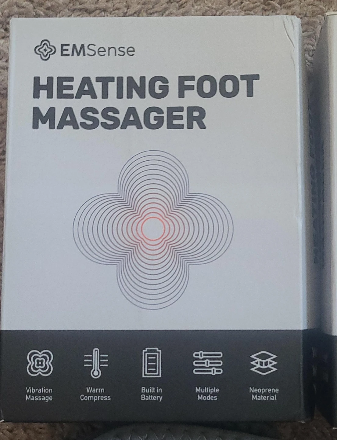 EMSense Heating Foot Massager (x2)