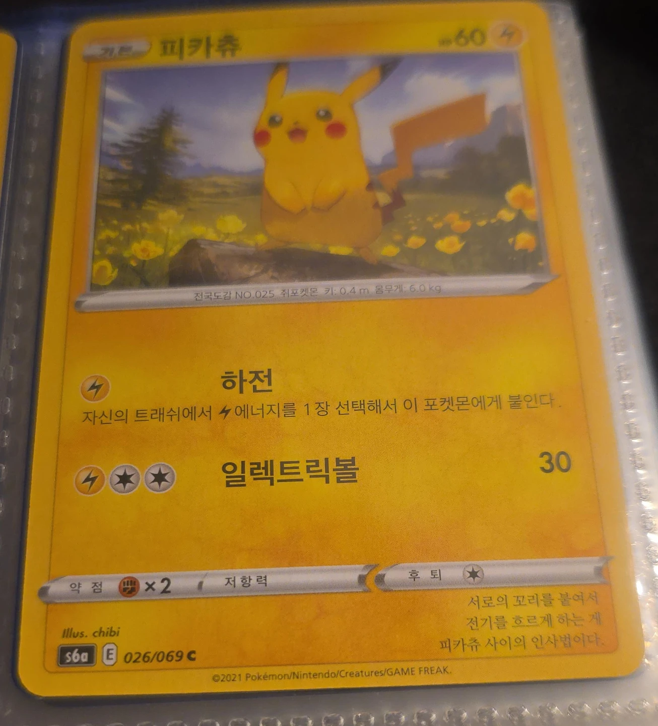 Pokemon Pikachu Trading Card
