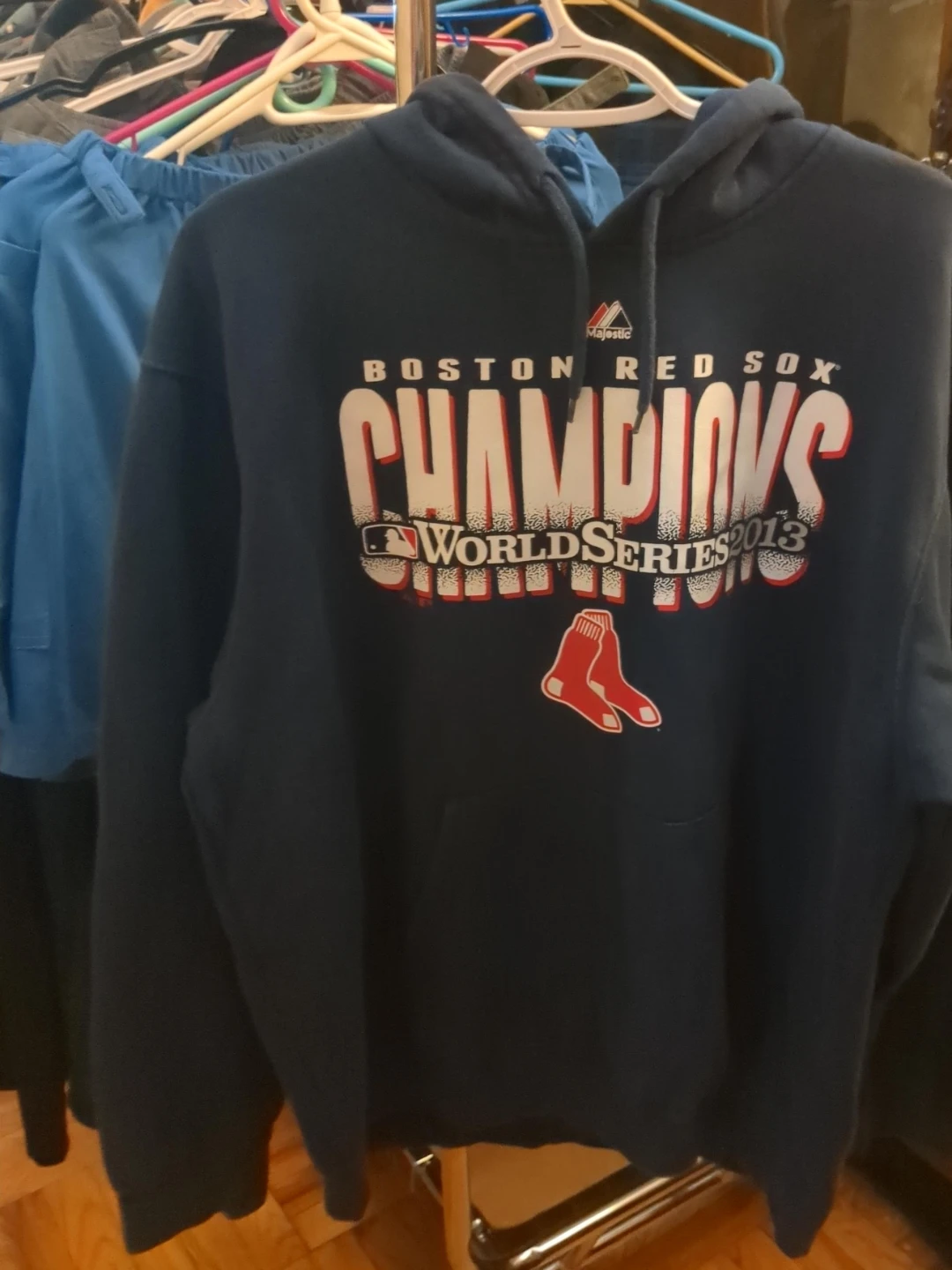 Majestic Boston Red Sox 2013 World Series Champions Hoodie