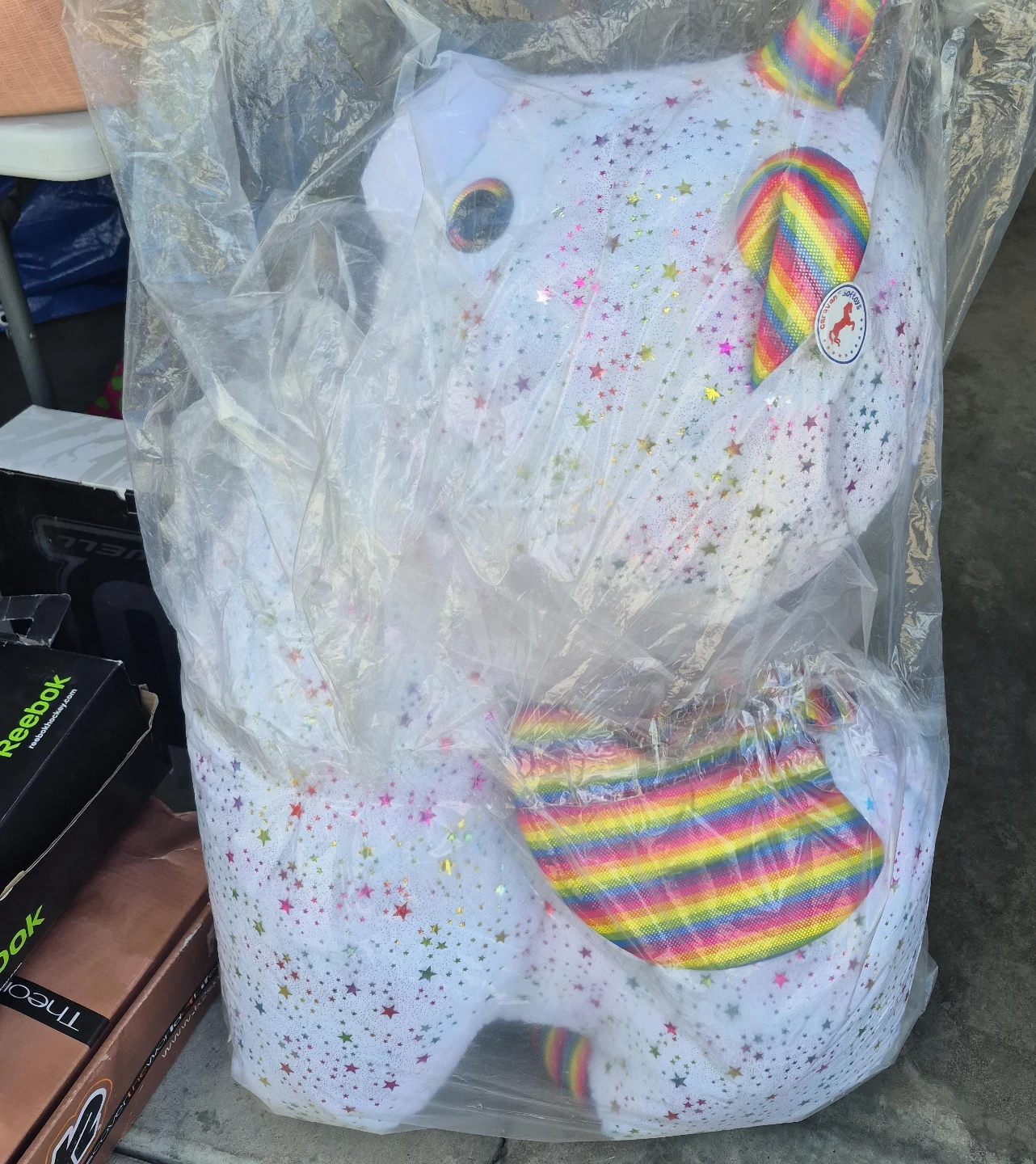 Sparkly Unicorn Plush Toy