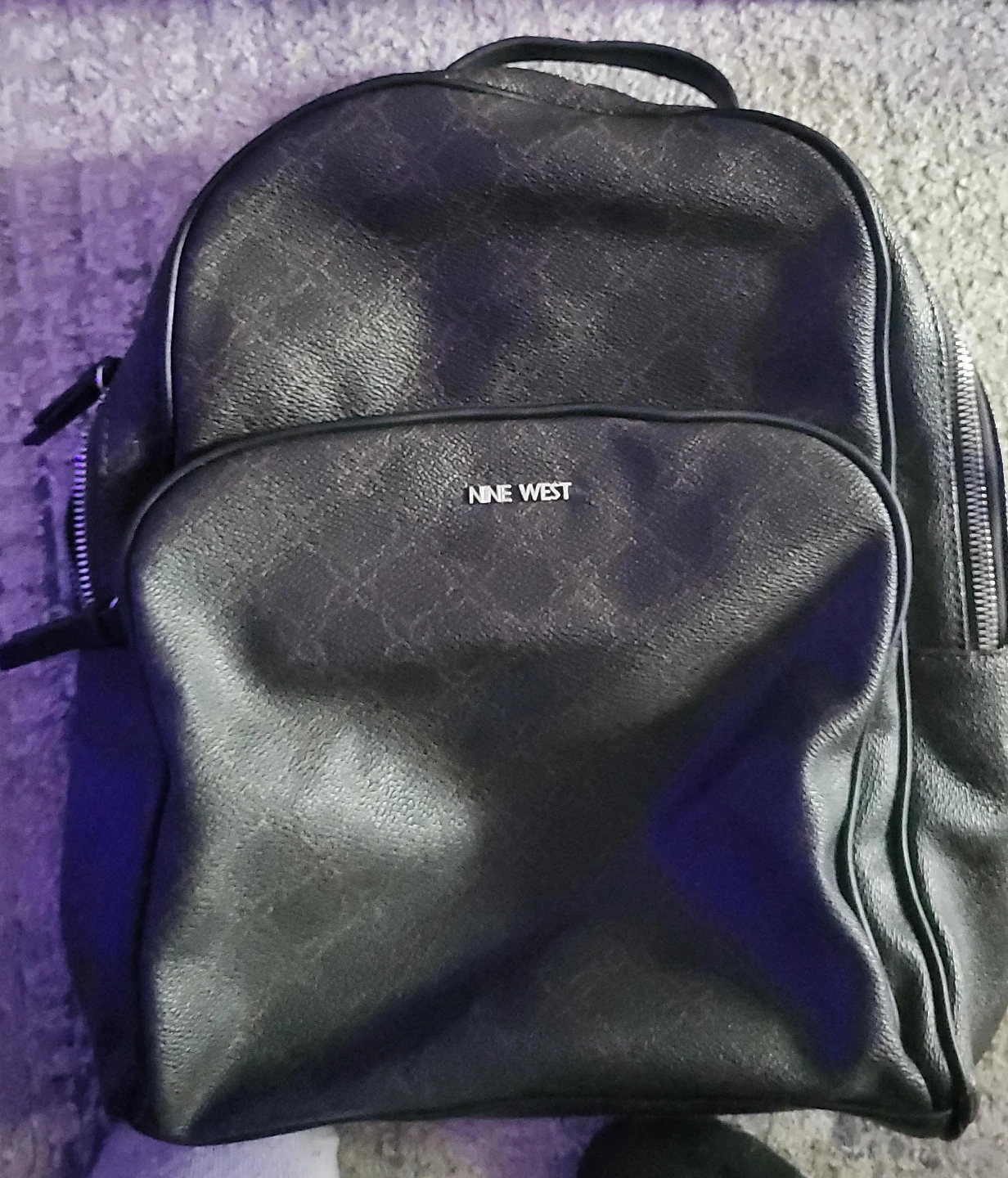 Nine West Black Backpack
