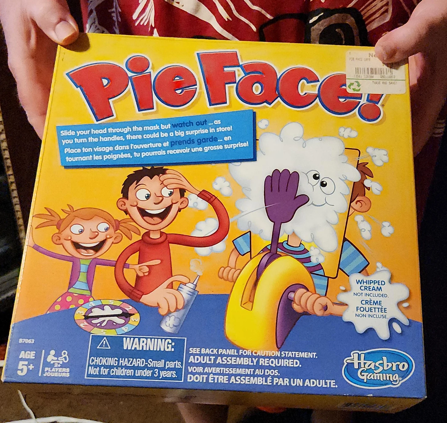 Pie Face! Game by Hasbro Gaming